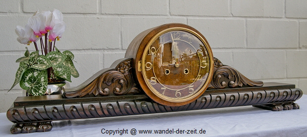 Buffetuhr Eiche Vollplstinenwerk Gongverstrkung 10
