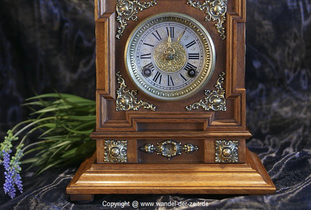 Carl Werner Bracket Clock seltene Stutzuhr 10