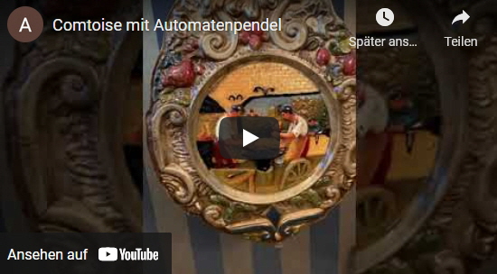 Comtoise Automaten Pendel - Trober Colas á Montbard 09