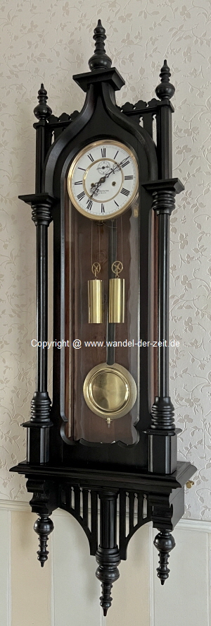 Gustav Becker Neogotik Gewichtsregulator 02