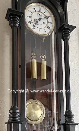 Gustav Becker Neogotik Gewichtsregulator 04