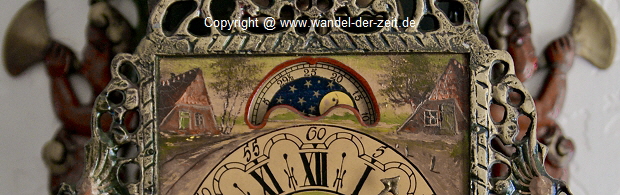 HollÃ¤ndische Meerweibchen Uhr Friese Stoelklok 13