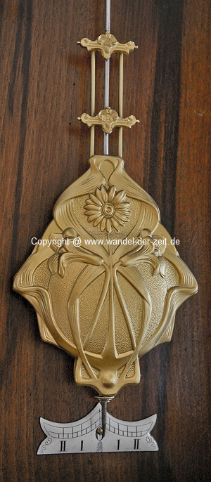 Jugendstil Regulator No 322 Nussbaum 07