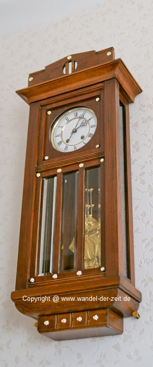 Jugendstil Regulator No 322 Nussbaum 11