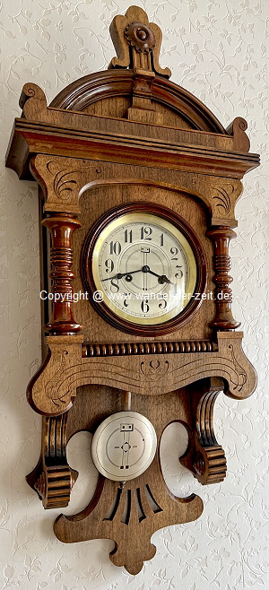 Junghans Jugendstil Freischwinger um 1900 03