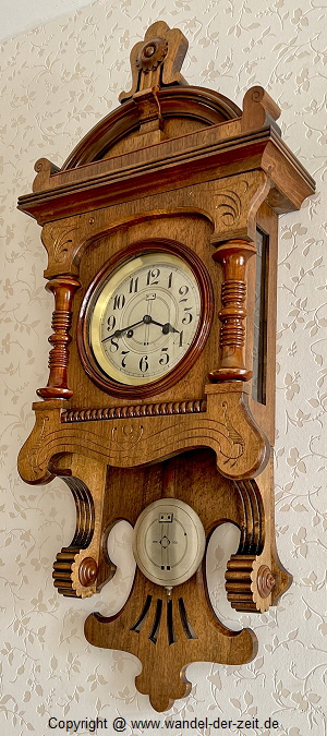 Junghans Jugendstil Freischwinger um 1900 04