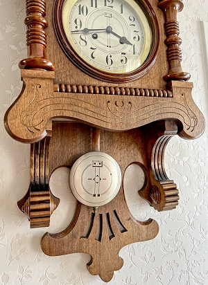 Junghans Jugendstil Freischwinger um 1900 09