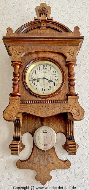 Junghans Jugendstil Freischwinger um 1900 10