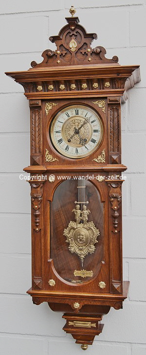 Lenzkirch Hochzeitsuhr Regulator 004