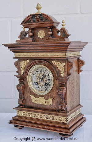 Lenzkirch Pendule Eiche 1870 - 1875 15