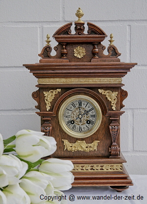 Lenzkirch Pendule Eiche 1870 - 1875 17