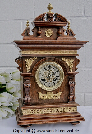Lenzkirch Pendule Eiche 1870 - 1875 19