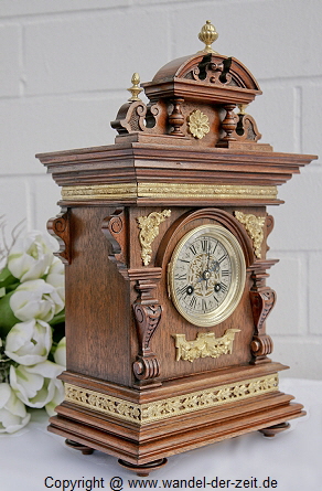 Lenzkirch Pendule Eiche 1870 - 1875 20