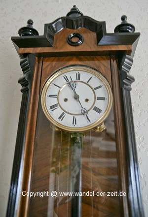 Lenzkirch Wiener Gewichtsregulator Louis Philippe 05