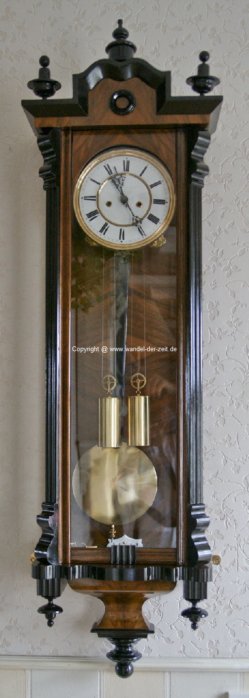 Lenzkirch Wiener Gewichtsregulator Louis Philippe 12