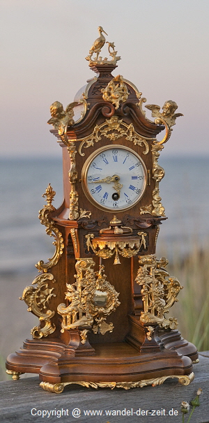 Lenzkirch kleine Storchenuhr Storchenpendule 15