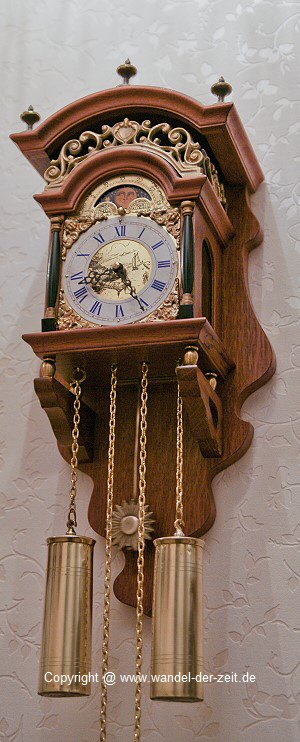 Sallander Klock Saanlander friesische Stuhluhr 03