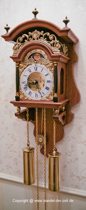 Sallander Klock Saanlander friesische Stuhluhr 04