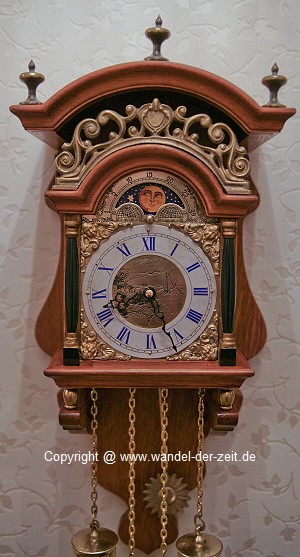 Sallander Klock Saanlander friesische Stuhluhr 05