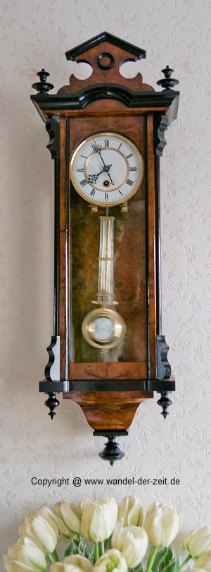 Stiller Lenzkirch Regulator um 1863 01 Stiller Lenzkirch Regulator um 1863 01