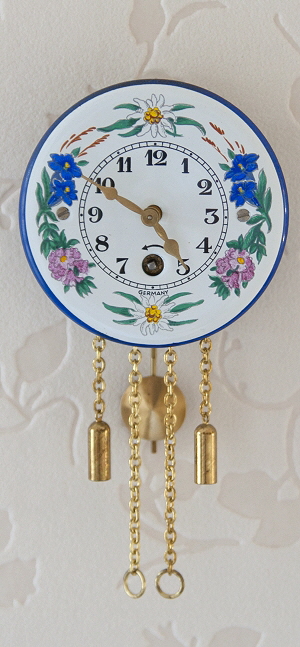 Pendel und Schlüssel  für Miniatur Wanduhren von Wintermantel Wintermantel Uhr 